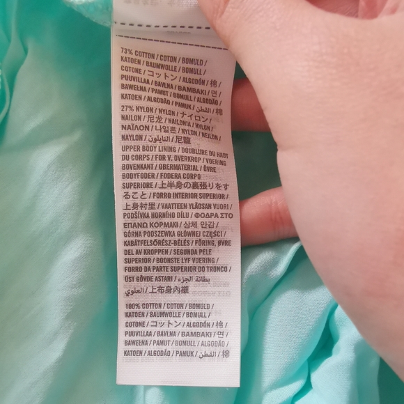 Hollister Tiffany blue lace dress - Picture 9 of 11